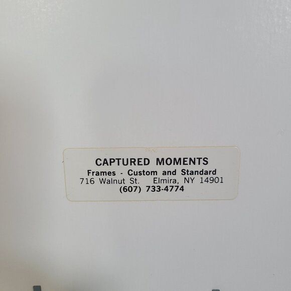 Vintage Autumn Fall Photography Wall Hanging Framed and Matted J Palmer 1988 - Picture 15 of 16